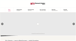 Desktop Screenshot of mtv-rheinwacht-dinslaken.de